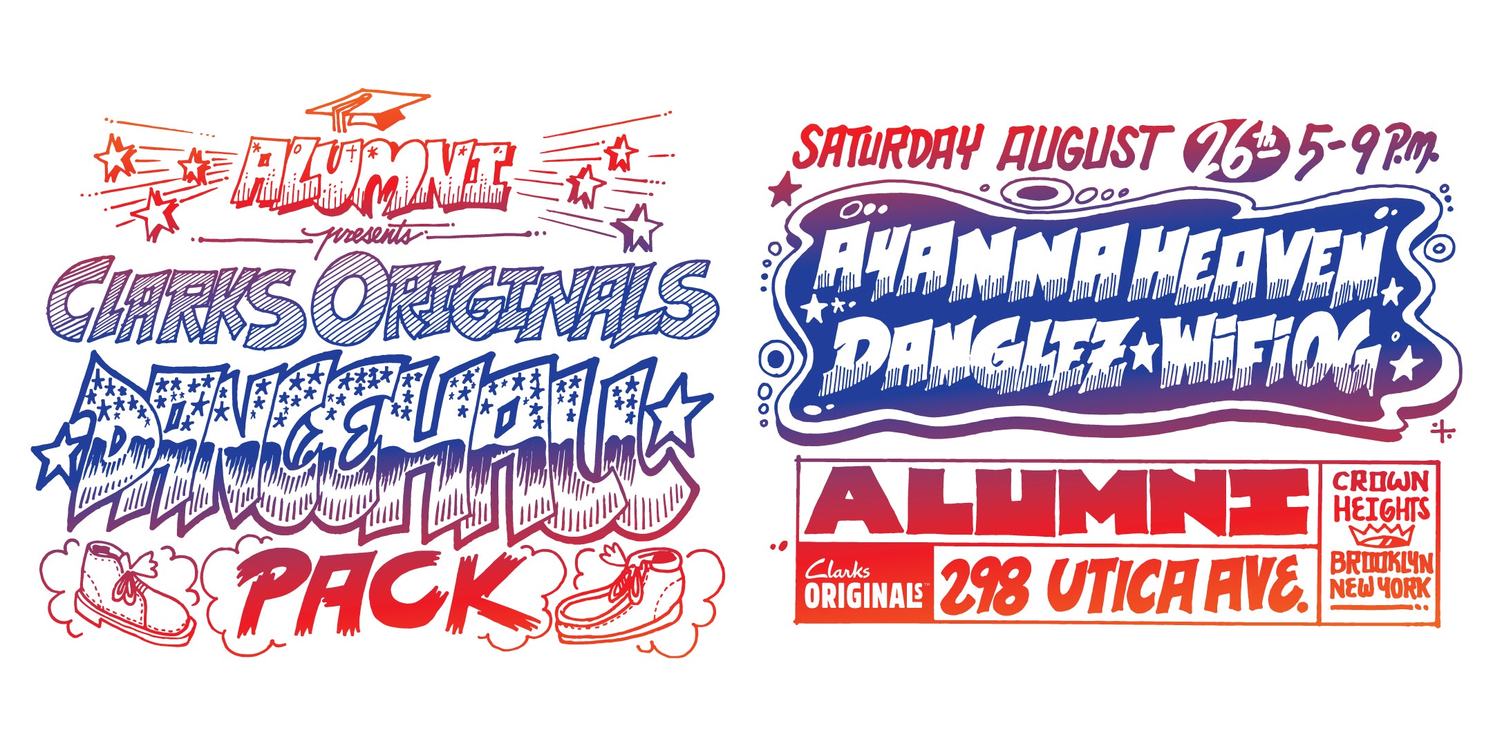 ALUMNI Presents: Clarks Originals Dancehall Pack