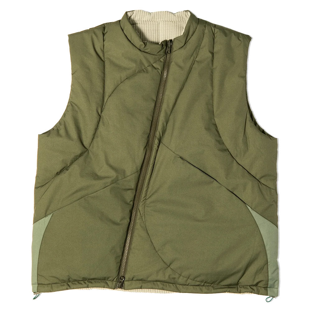3M Thinsulate Insulated Reversible Vest 'Green'