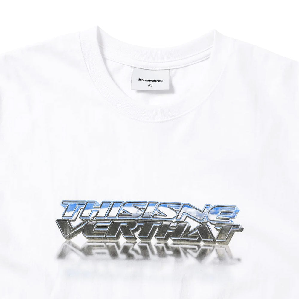 Metallic Logo Tee 'White'