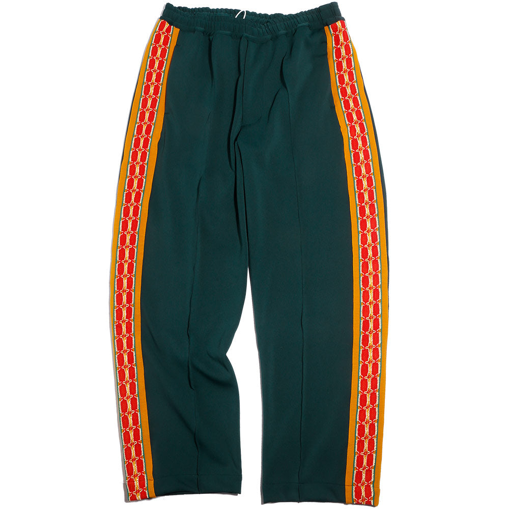 Lace Tape Track Pants 'Dark Green'