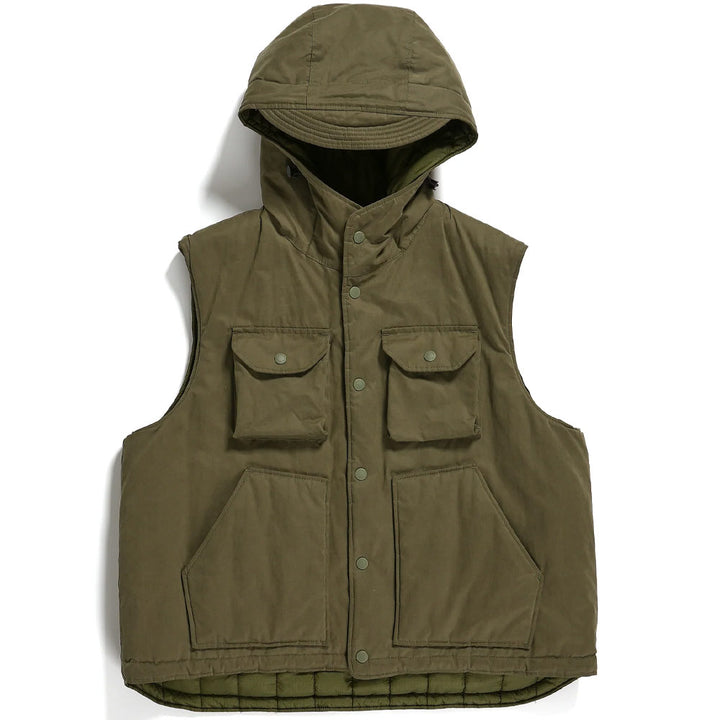 Field Vest 'Olive PC Coated Cloth'