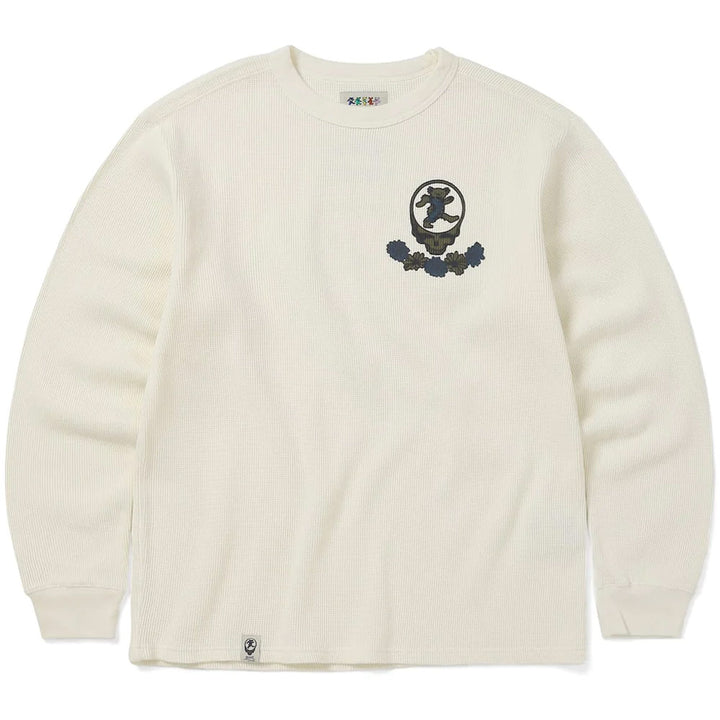 SYF Waffle L/S Top x Grateful Dead 'Off White'
