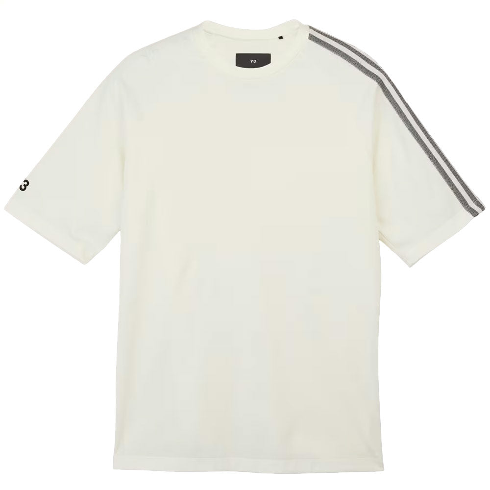 Y-3 3-Stripes Short Sleeve Tee 'Off White'