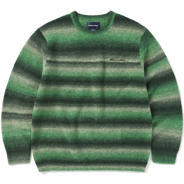 Ombre Knit Sweater 'Green'