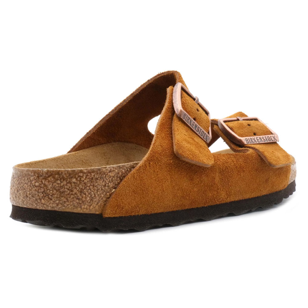 Women's Arizona Soft Footbed Suede Leather 'Mink' (narrow)