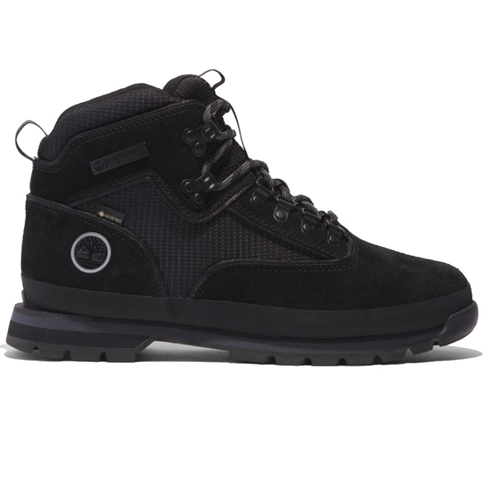 Euro Hiker Mid Lace Up GTX Boot 'Black Suede'