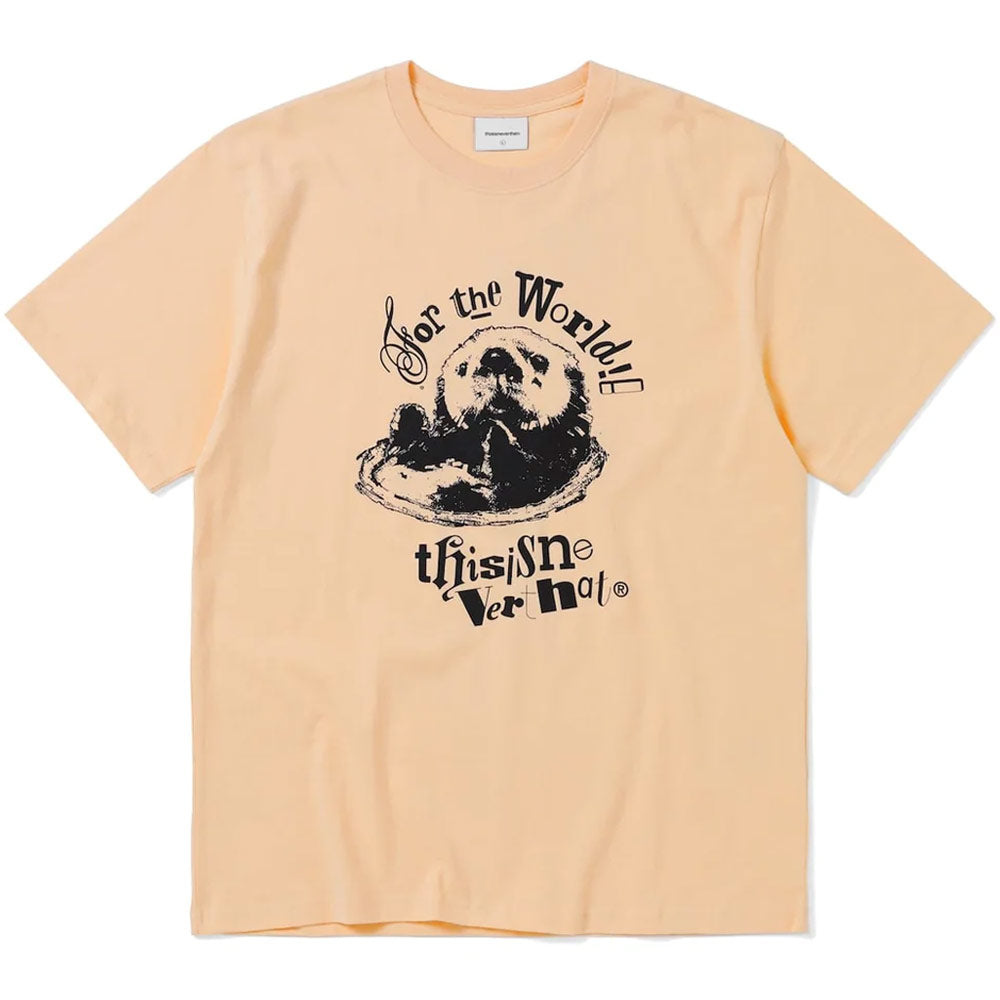 Otter Tee 'Apricot'