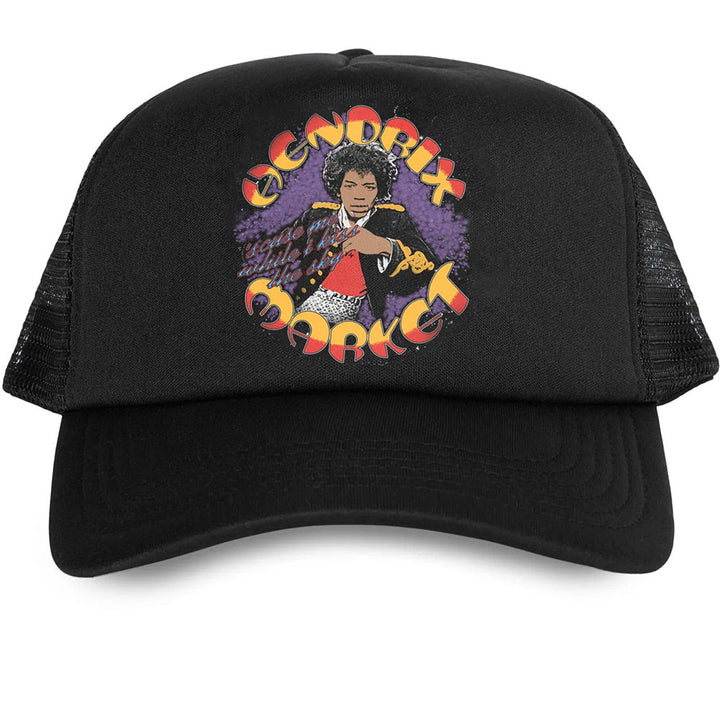 Kiss The Sky Trucker Hat 'Black'