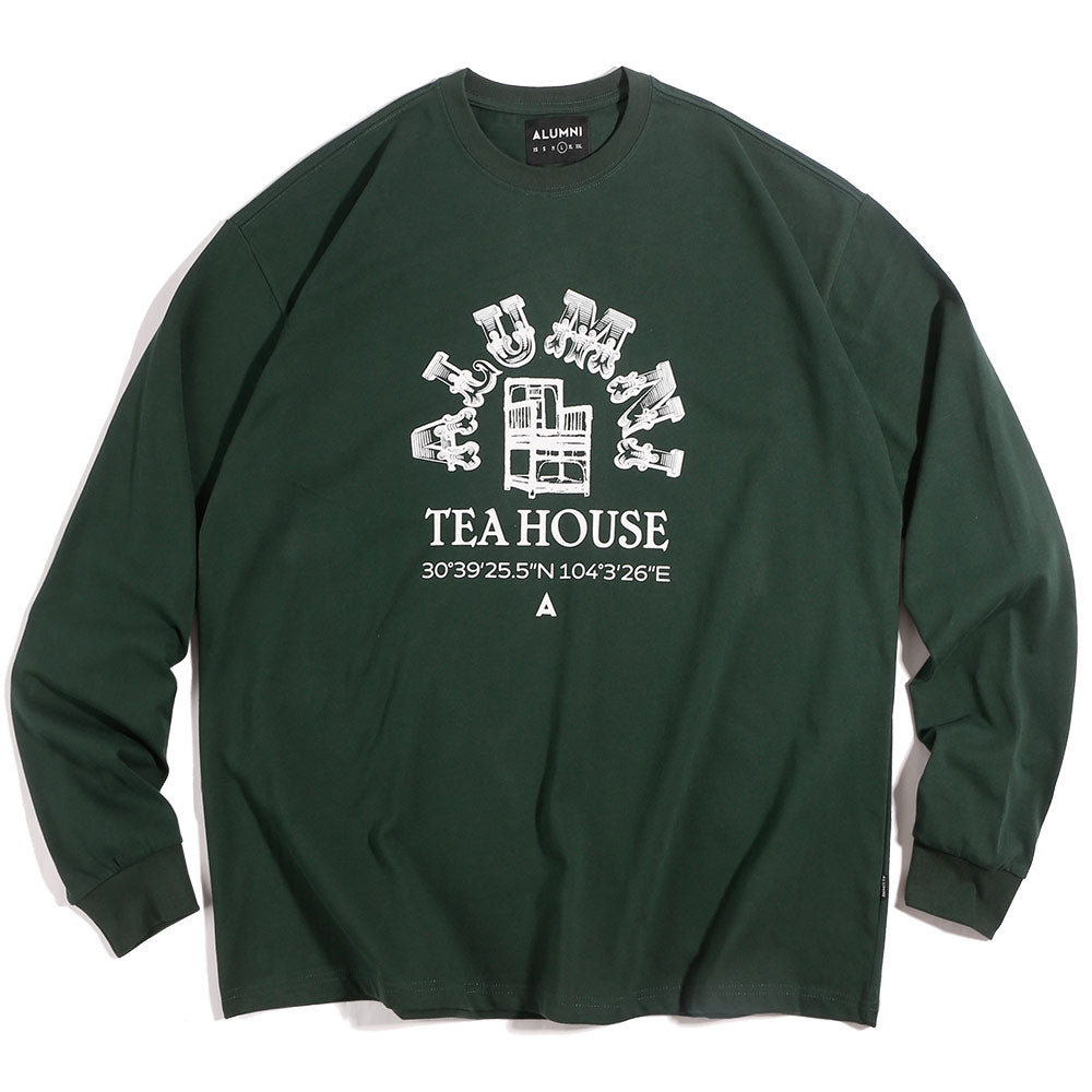 Teahouse L/S Tee 'Green'