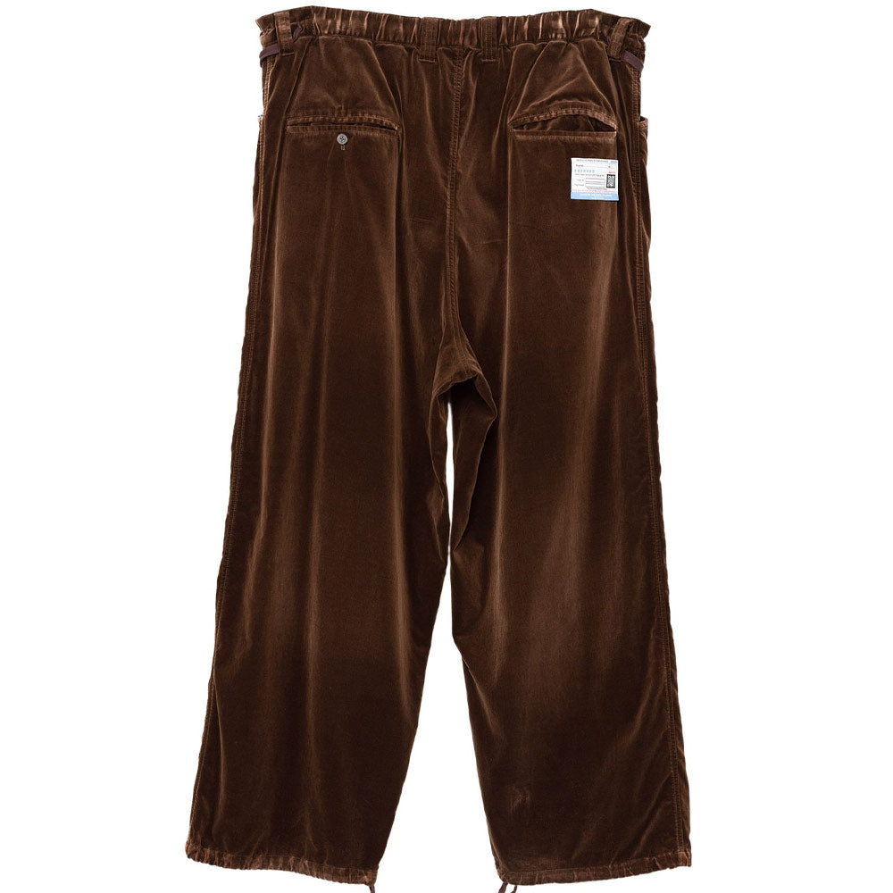 Cotton Velveteen Trousers 'Brown'