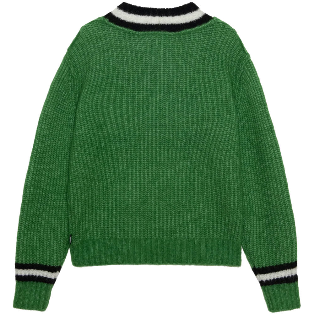 Mohair Tennis Sweater 'Green'