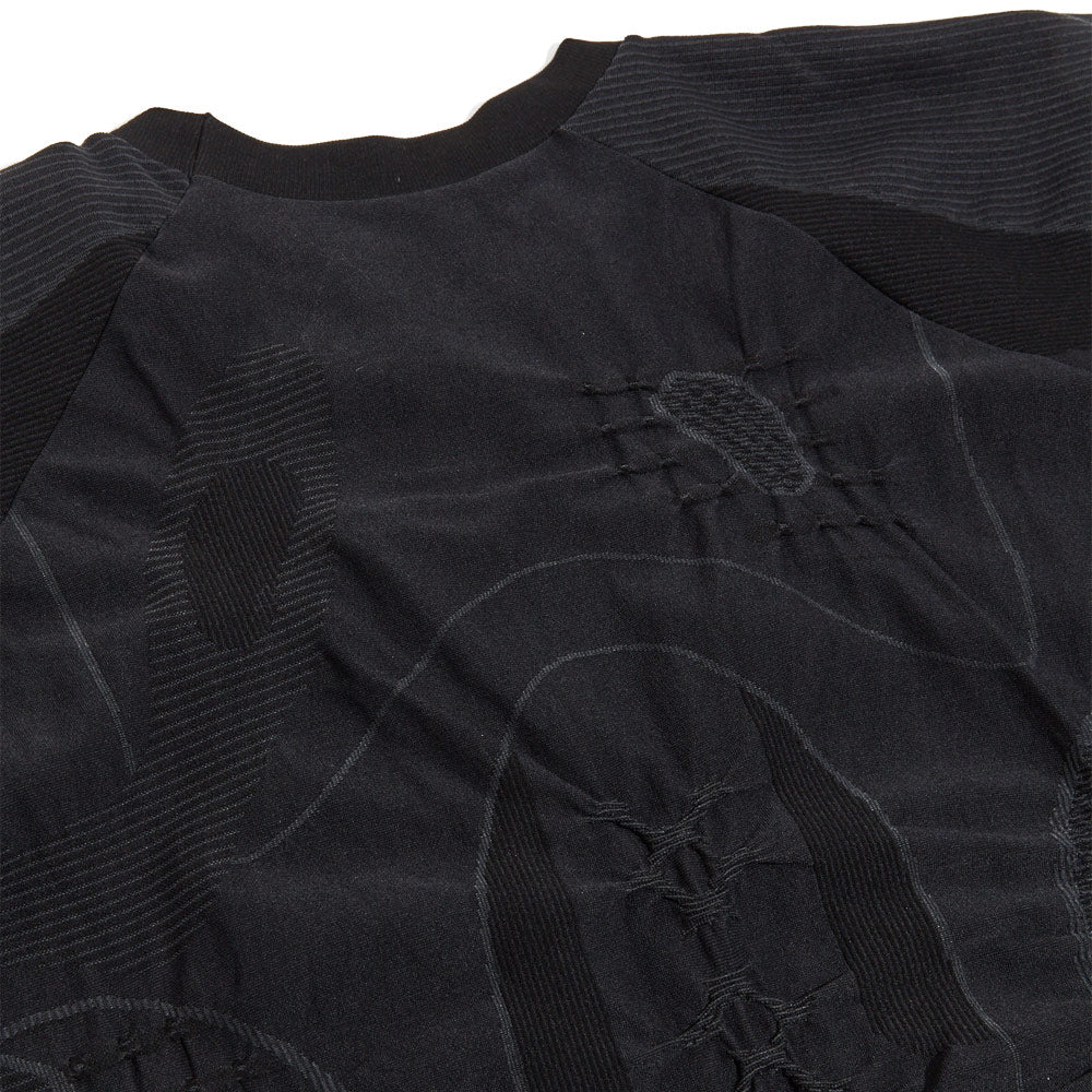 Oversize 3D Knit 'Grey / Black'