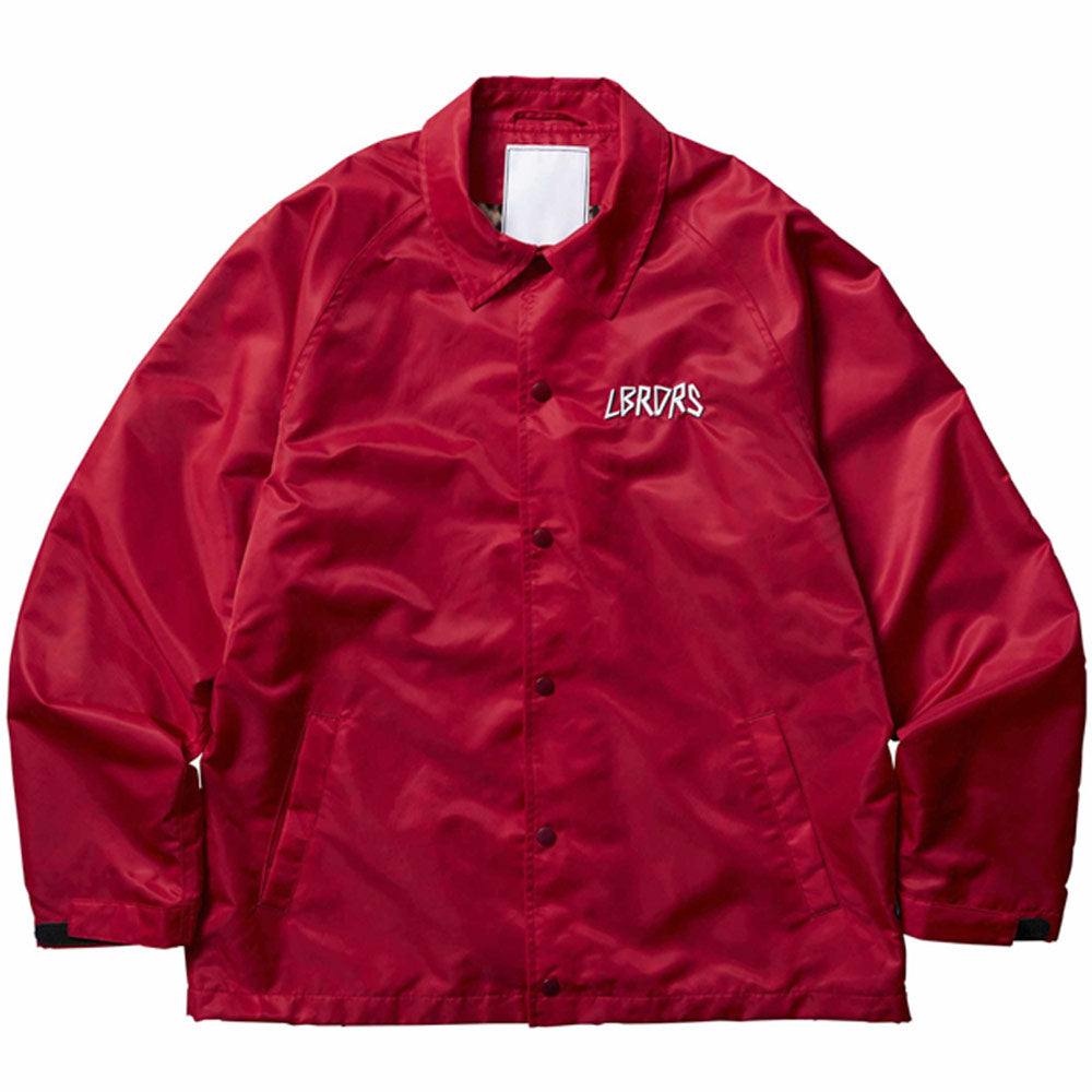 Metal Logo Nylon Coach Jacket 'Red'