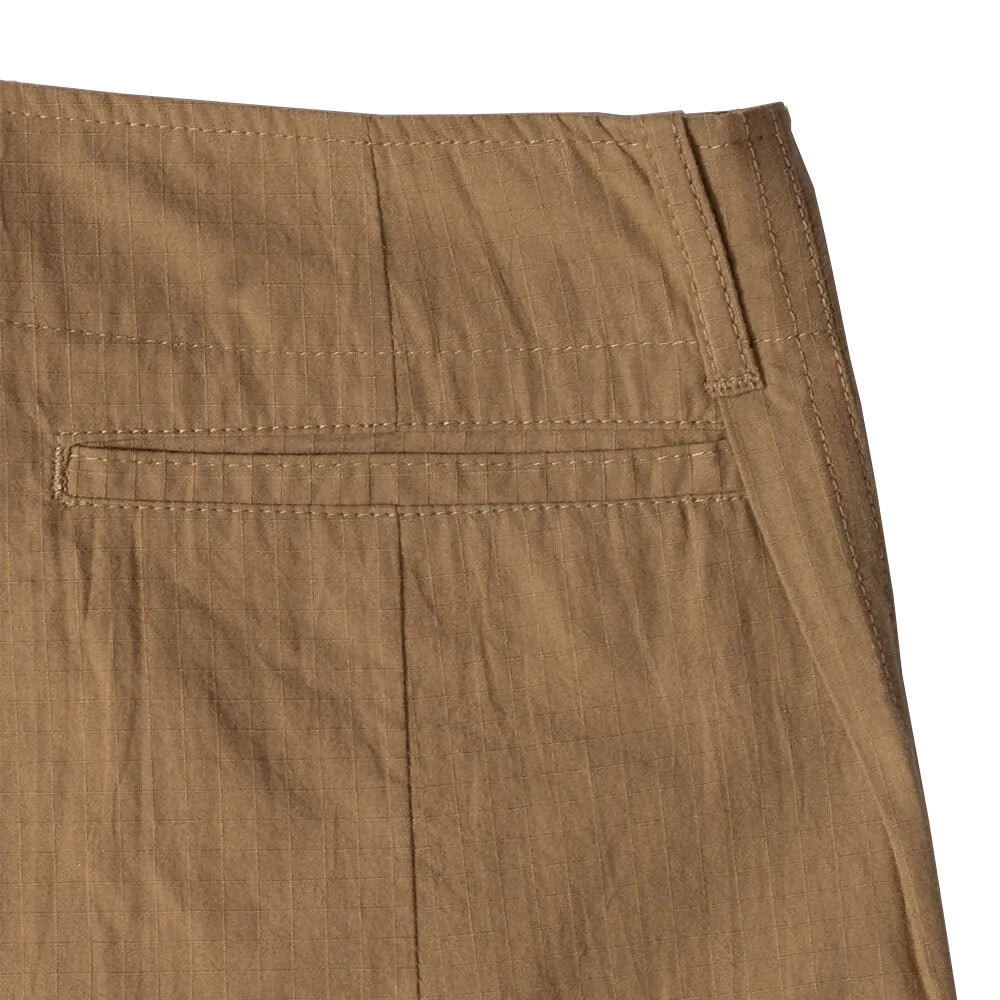 Qrunful Cotton Ripstop Trousers 'Brown'