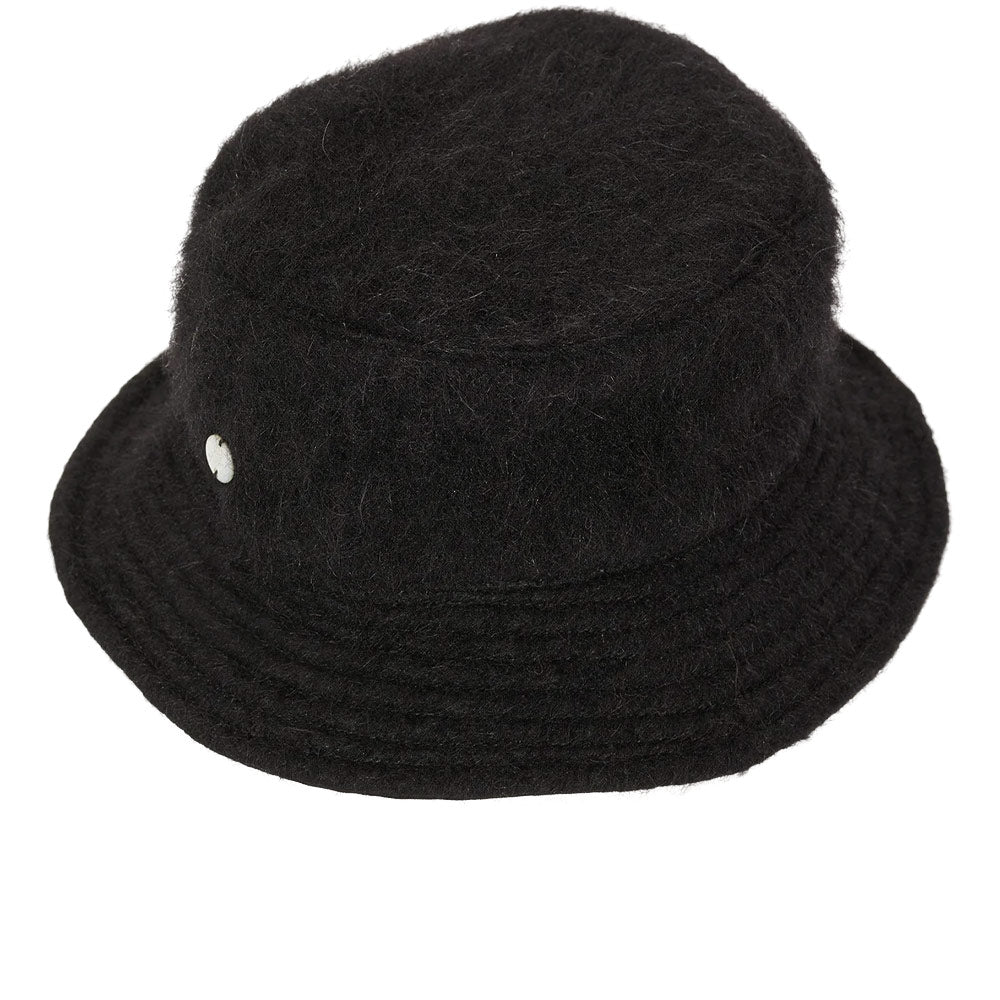 Bucket Hat 'Black Mohair'